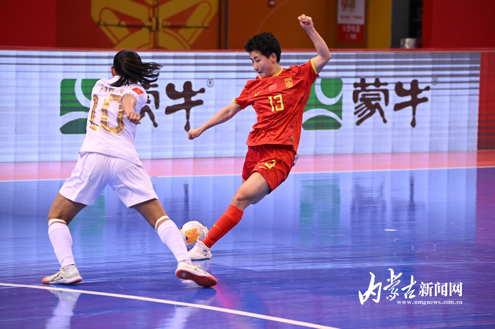 亚洲杯女足预选赛，中国队大胜东南亚国家