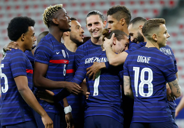 法国队主场击败波斯尼亚，实现了一场横扫胜利