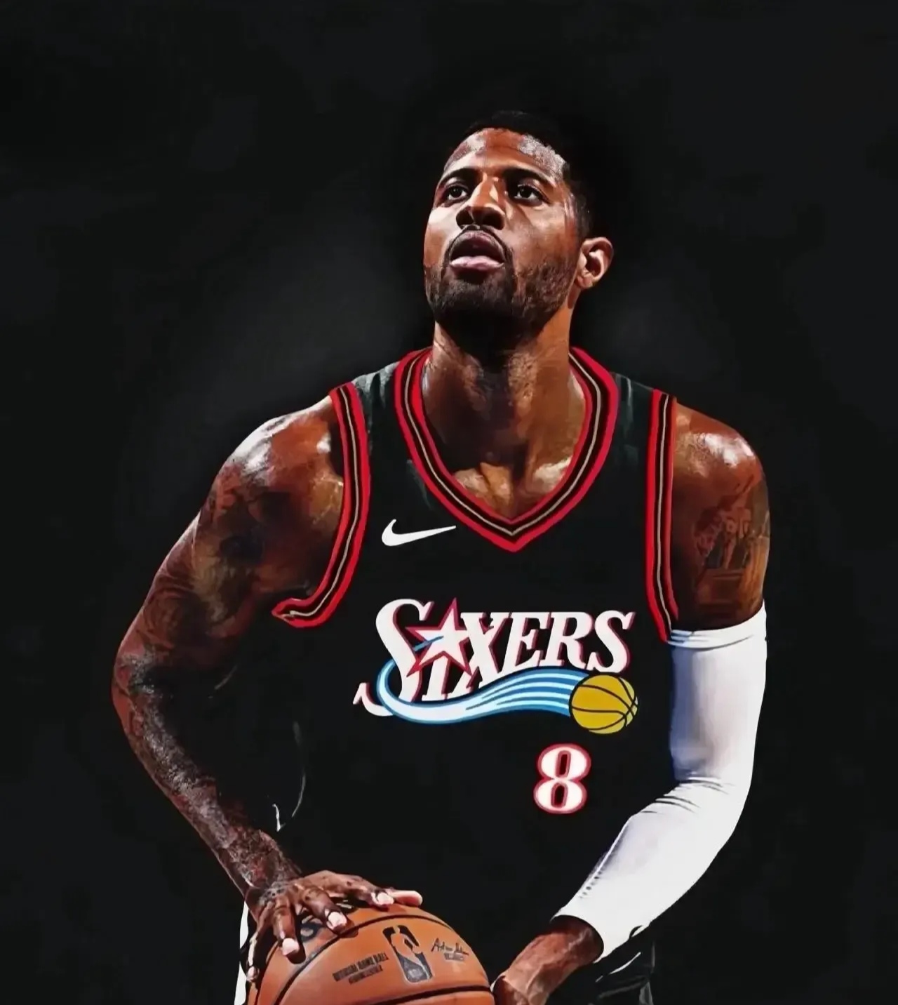 关于乔治抢篮板绝后，用实力证明自己的信息